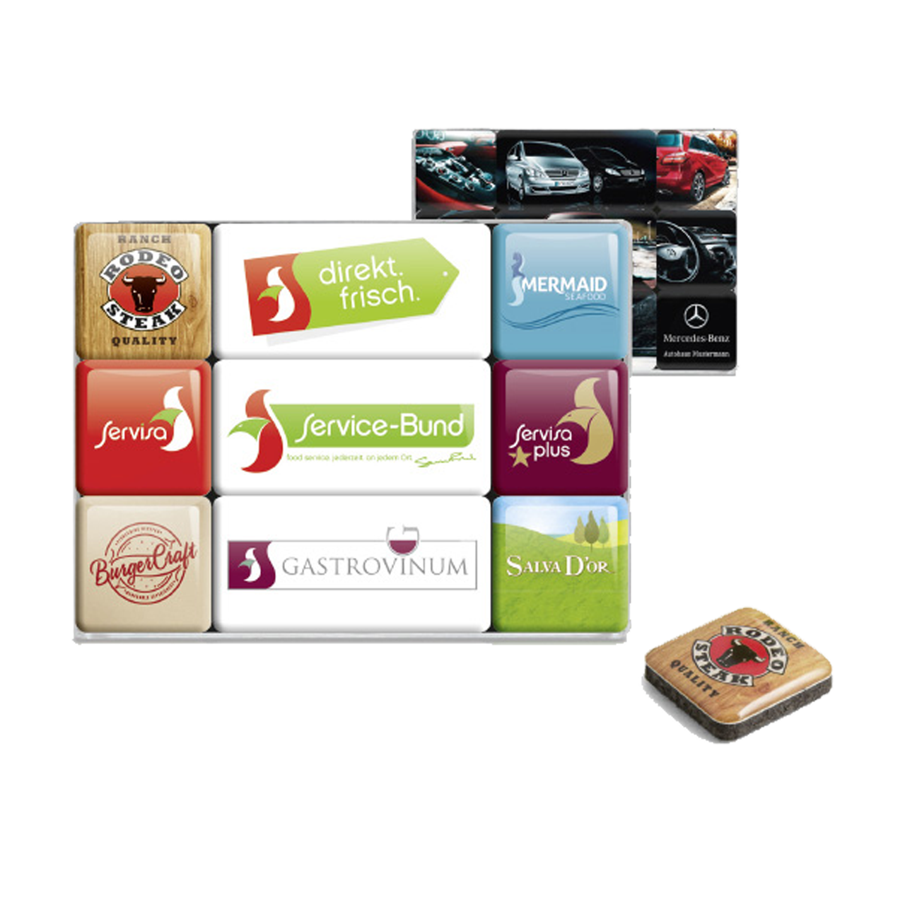 App-Magnet Sets bedruckt individuell